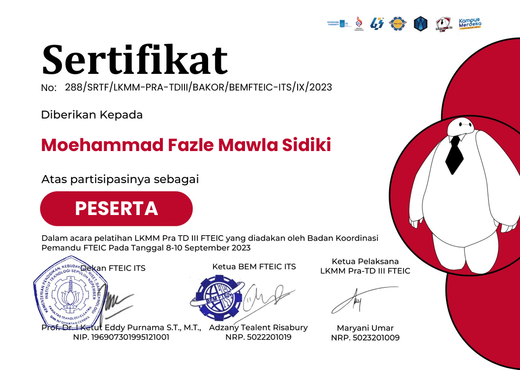 LKMM Pra Tingkat Dasar (Pra-TD) III